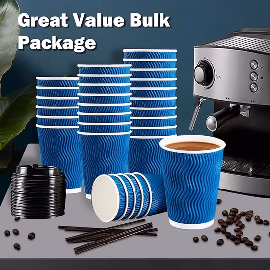 China Manufacturer Customized Disposable Paper Cups for Coffee / Espresso / Americano / Macchiato / Cappuccino
