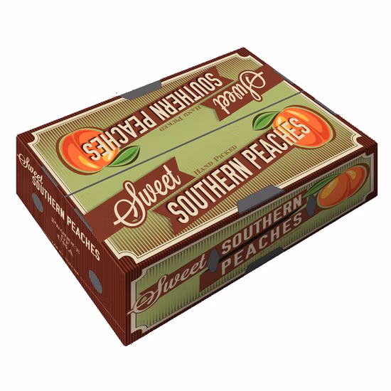 FSC Custom Print Corrugated Cardboard Paper Cherries Citrus Pineapple Pear Orange Apple Lemon Mango Banana Fruit Vegetable Packing Packaging Shipping Carton Box